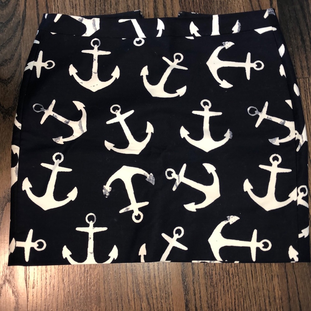 J CREW Anchor Skirt.
